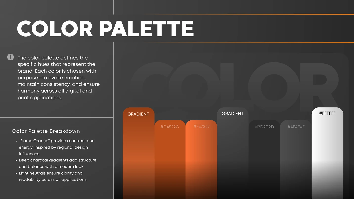 Cascadia color palette proposal page